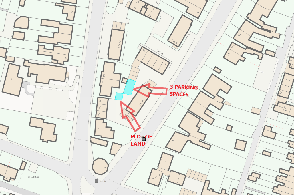 3 Private Car Parking Spaces – Droitwich Road, Worcester